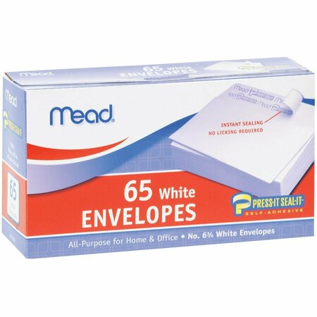 MEAD ENVELOPES;PLAIN;PRS&SL;#6.7 75028